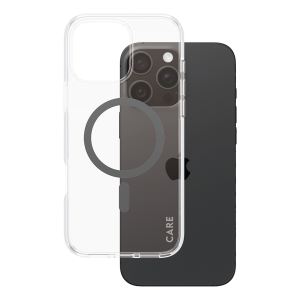 Διάφανη Θήκη Flagship CARE by Panzerglass Urban Combat με Black MagSafe για iPhone 16 Pro Max