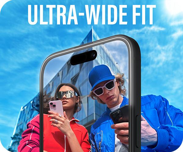 PANZERGLASS Ultra - Wide Fit