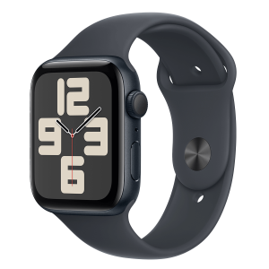 APPLE Watch SE GPS 40mm Midnight Aluminum με Midnight Sport Band Medium/ Large Smartwatch