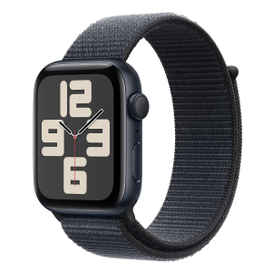 APPLE Watch SE GPS 40mm Midnight Aluminum με Ink Sport Loop Smartwatch