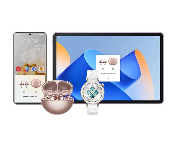 ασύρματα ακουστικά HUAWEI FreeClip συνδεσιμότητα