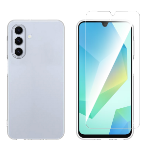 Διάφανη Θήκη + Γυαλί Προστασίας Οθόνης COSY για SAMSUNG Galaxy A26 5G