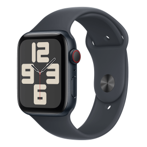 APPLE Watch SE GPS + Cellular 44mm Midnight Aluminioum Case with Midnight Sport Band Medium/ Large Smartwatch