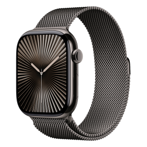 APPLE Watch Series 10 GPS + Cellular 46mm Slate Titanium Case with Slate Milanese Loop Medium/ Large Smartwatch