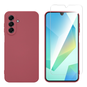 Θήκη Matte + Γυαλί Προστασίας Οθόνης COSY για SAMSUNG Galaxy A17 4G/ 5G