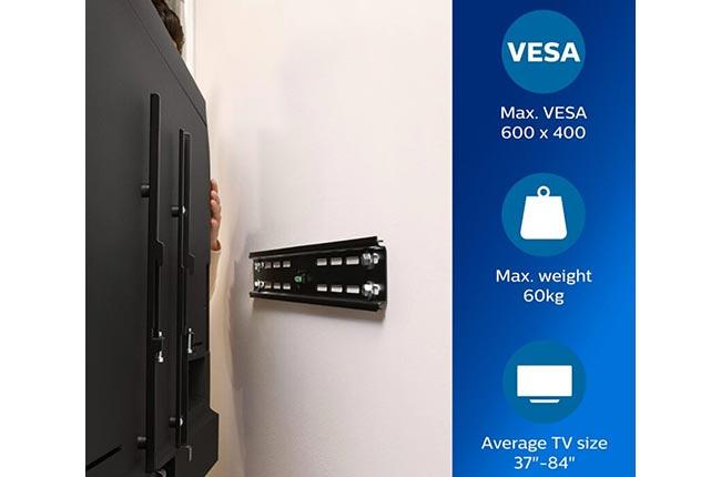 PHILIPS SQM7842/GRS επιτοίχια βάση τηλεόρασης