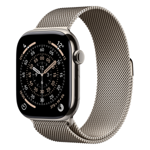 APPLE Watch Series 11 GPS + Cellular 46mm Natural Titanium Case with Natural Milanese Loop Medium/ Large Smartwatch