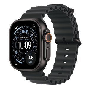 APPLE Watch Ultra 3 GPS + Cellular 49mm Black Titanium Case with Black Ocean Band Smartwatch