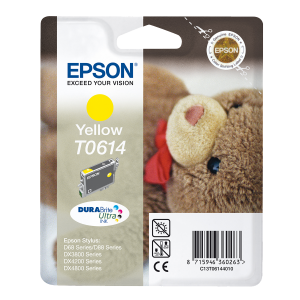 EPSON μελάνι T0614 DURABrite Ultra Little Bear Κίτρινο