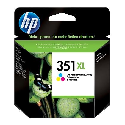 HP doxeio melanis 351XL 3 xrwmatwn